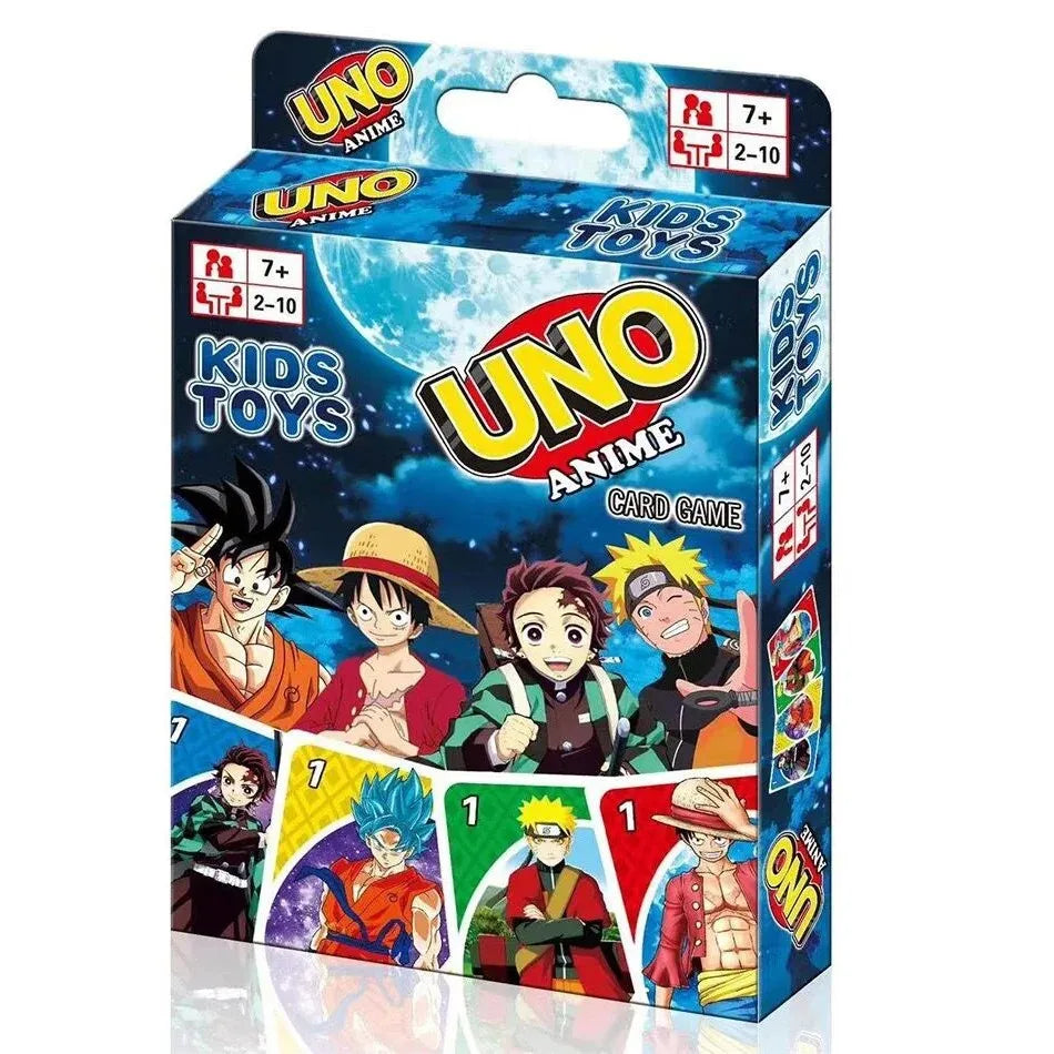 UNO Dragon Ball Matching kartová hra SHOWEM uno Bez milosti Kartová hra pre viacerých hráčov Rodinná párty Stolná hra Funny Friends Entertainment Poker