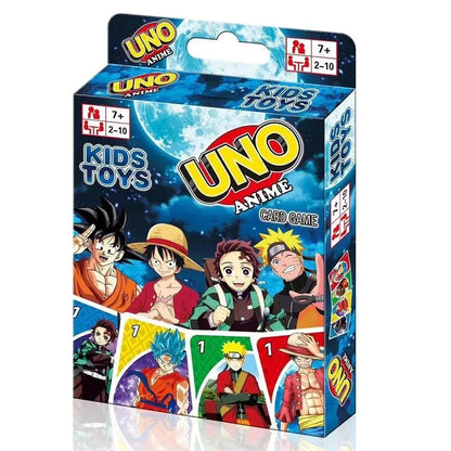 UNO Dragon Ball Matching kartová hra SHOWEM uno Bez milosti Kartová hra pre viacerých hráčov Rodinná párty Stolná hra Funny Friends Entertainment Poker