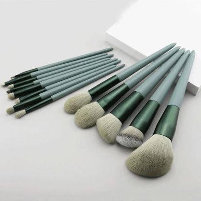 Sada 13 ks štetcov na líčenie Eye Shadow Foundation Women Kozmetický štetec na lícenku na očné tiene Beauty Soft Make Up Tools Bag