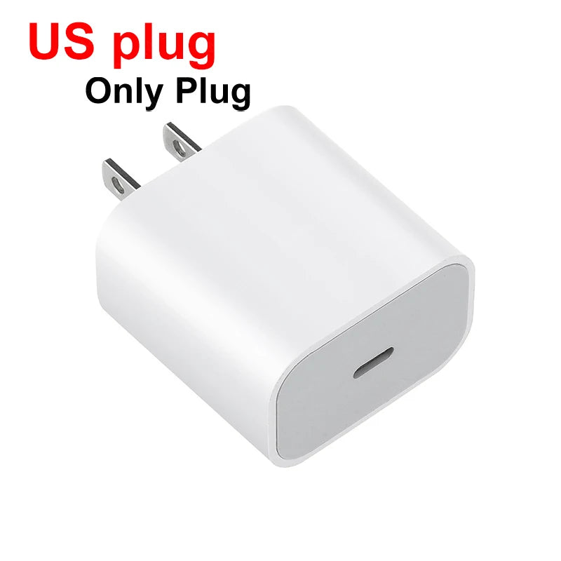 PD nabíjačka 20W rýchle nabíjanie USB C nabíjačka pre iPhone 15 14 13 Pro Max Mini X XS rýchle nabíjanie nabíjačka telefónu typu C napájací adaptér