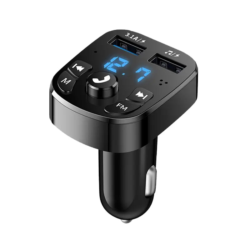 Prehrávač MP3 do auta Dvojitá rýchla nabíjačka USB Fm Bluetooth prijímač Kompatibilný s 5,0 Fm vysielačom USB Flash Drive Súprava do auta