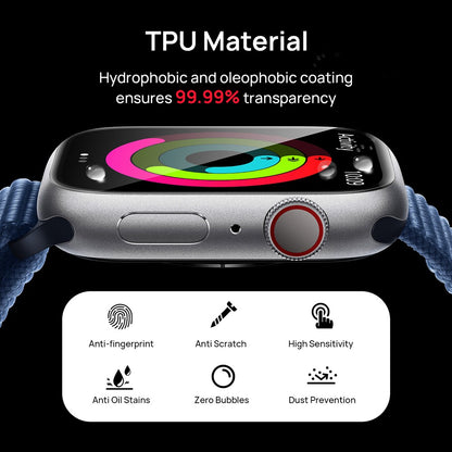 SODI SP04 8-Pack Screen Protector for Apple Watch S9/S8/S7(45mm)
