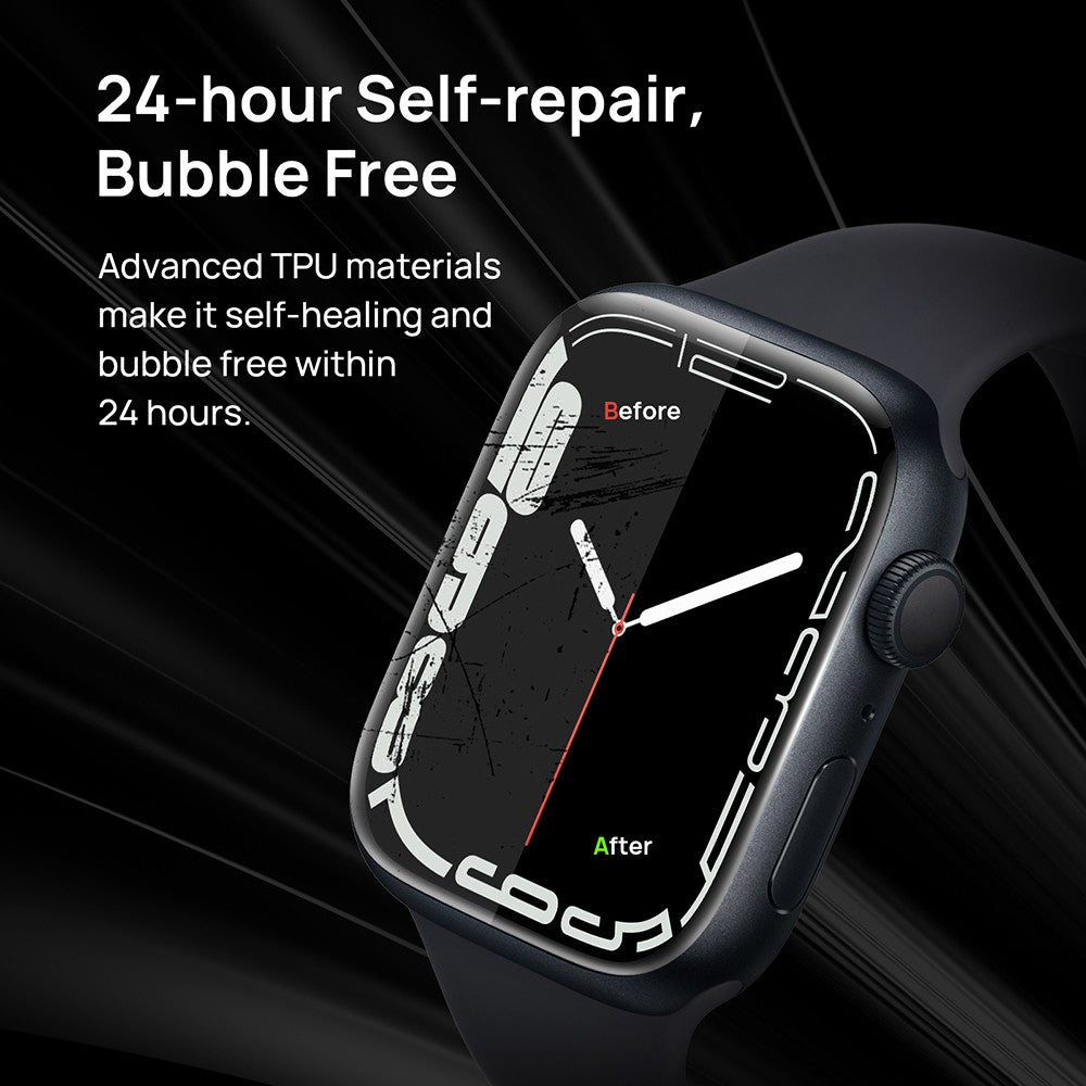 SODI SP04 8-Pack Screen Protector for Apple Watch S9/S8/S7(45mm)