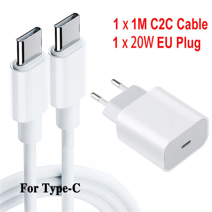 PD nabíjačka 20W rýchle nabíjanie USB C nabíjačka pre iPhone 15 14 13 Pro Max Mini X XS rýchle nabíjanie nabíjačka telefónu typu C napájací adaptér