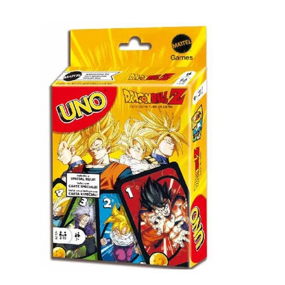 UNO Dragon Ball Matching kartová hra SHOWEM uno Bez milosti Kartová hra pre viacerých hráčov Rodinná párty Stolná hra Funny Friends Entertainment Poker