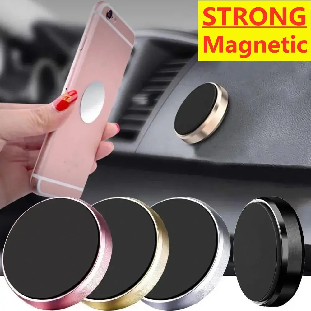 Magnetický držiak na telefón do auta Univerzálny magnetický držiak držiaka na stenu do auta pre iPhone Samsung Xiaomi Huawei