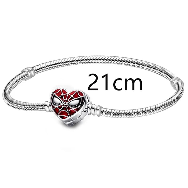 Disney Stitch Marvel Rescuer Korálky Star Charms Wars pre originál Pandora 925 mincový strieborný náramok náhrdelník pre ženy šperky