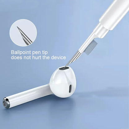 Nástroj na čistenie slúchadiel Bluetooth pre Airpods Pro 3 2 1 Odolná súprava na čistenie puzdra na slúchadlá Pero s kefkou pre Xiaomi Airdots 3Pro