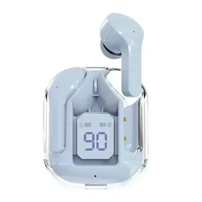 Originálne T2 bezdrôtové Bluetooth slúchadlá Transparentné HIFI slúchadlá LED Power Digital Display Stereo Sound slúchadlá pre Xiaomi