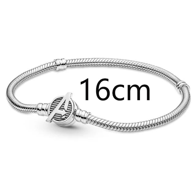 Disney Stitch Marvel Rescuer Korálky Star Charms Wars pre originál Pandora 925 mincový strieborný náramok náhrdelník pre ženy šperky