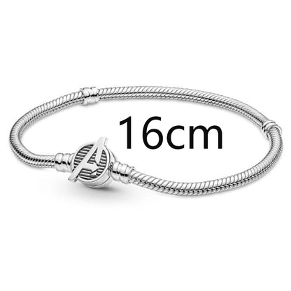 Disney Stitch Marvel Rescuer Korálky Star Charms Wars pre originál Pandora 925 mincový strieborný náramok náhrdelník pre ženy šperky
