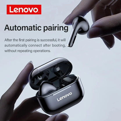 Originálne Bluetooth slúchadlá Lenovo lp40 pro 5.0 s pohlcujúcim zvukom TWS s dotykovým ovládaním mikrofónu pre pohyb v dlhom pohotovostnom režime