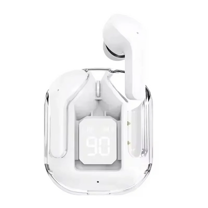 Originálne T2 bezdrôtové Bluetooth slúchadlá Transparentné HIFI slúchadlá LED Power Digital Display Stereo Sound slúchadlá pre Xiaomi