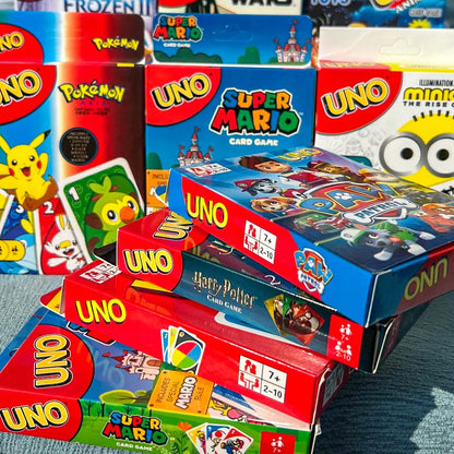 UNO FLIP! Pokemon Stolová hra Anime Kreslený Pikachu Vzor postavy Rodina Vtipná Zábava uno Karty Hry Vianočné darčeky