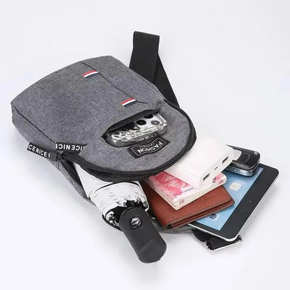 Náprsná taška Pánska crossbody taška na jedno rameno Veľkokapacitná Outdoorová móda na šport a voľný čas Malá taška na rameno Veľká kapacita