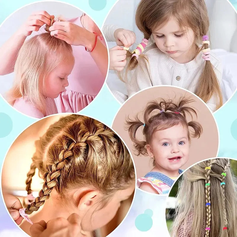 Kombinovaná súprava sponiek do vlasov pre deti s gumičkou, kruh do vláskov pre bábätká, vlasový doplnok so sponkou na okraj dievčaťa, lano do vlasov Baby Princess.