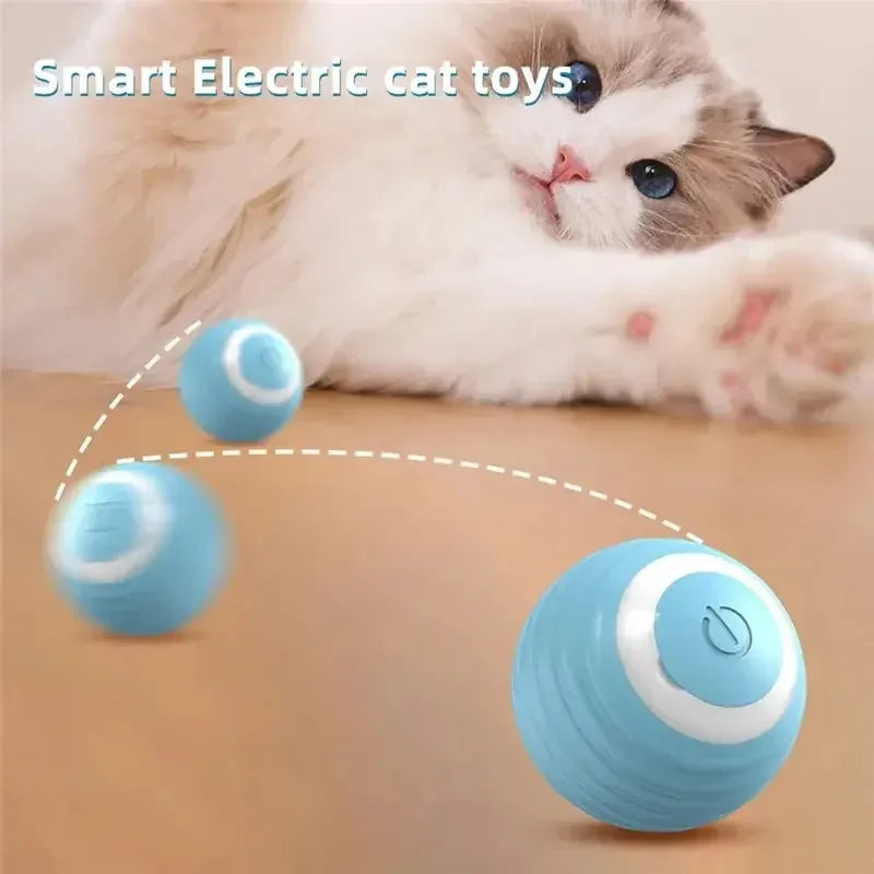 1 ks Cat Teaser Loptička Hračka pre domácich miláčikov Loptička Gravitačná guľa na rolovanie Mačka Seba pôžitkárska loptička Odolná proti uhryznutiu loptou a zmierňuje stres