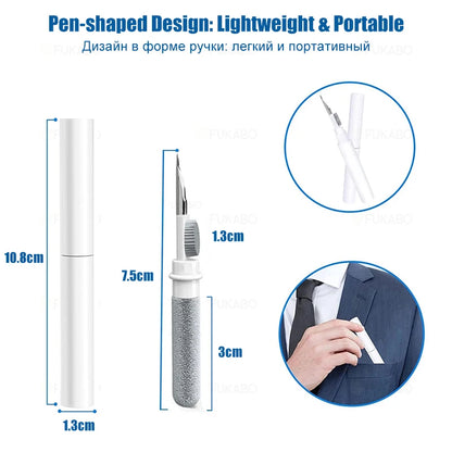 Nástroj na čistenie slúchadiel Bluetooth pre Airpods Pro 3 2 1 Odolná súprava na čistenie puzdra na slúchadlá Pero s kefkou pre Xiaomi Airdots 3Pro