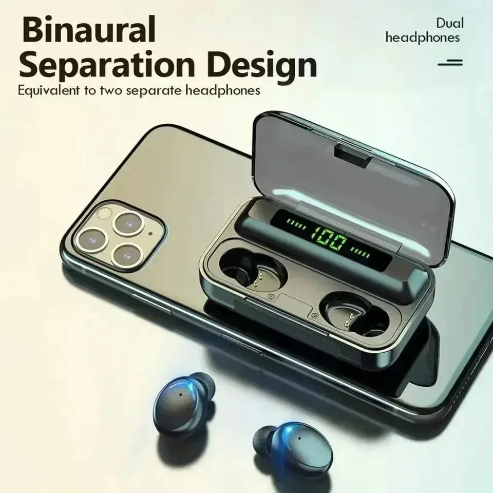 TWS F9-5 Slúchadlá Bluetooth Slúchadlá Bezdrôtové slúchadlá Hifi Stereo Športové slúchadlá Slúchadlá Slúchadlá s mikrofónom Handfree