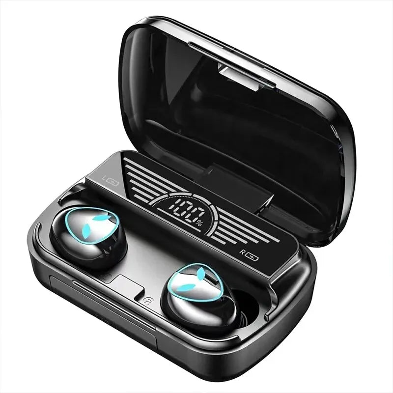M20 Earbuds TWS Slúchadlá s inteligentným dotykovým ovládaním Bezdrôtové slúchadlá kompatibilné s Bluetooth Vodotesný LED displej s mikrofónom
