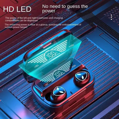 M20 Earbuds TWS Slúchadlá s inteligentným dotykovým ovládaním Bezdrôtové slúchadlá kompatibilné s Bluetooth Vodotesný LED displej s mikrofónom