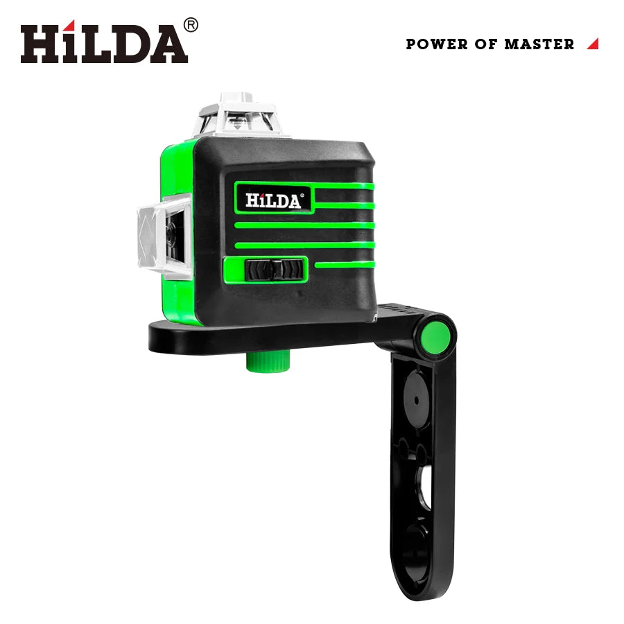 Nástenný držiak mini laserovej vodováhy HILDA nastaviteľný o 180° pre 1/4" závitové laserové vodováhy Držiak na stenu so silným magnetom