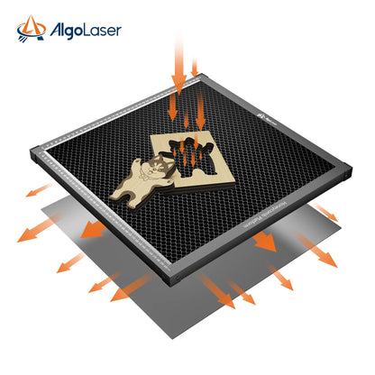 Algolaser Laser Enquipment Diely Voštinový pracovný stôl400x400mm pre CO2 rezací stroj/laserový rytec Voštinová platforma