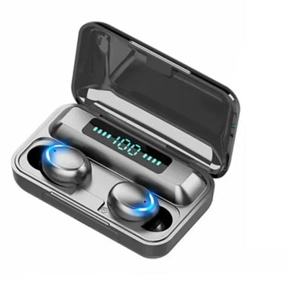 Nové F9 Bluetooth slúchadlá 9D stereo vysokobasové športové slúchadlá Handfree dotykové ovládanie Tws Wireless Earbuds Vodotesné slúchadlá