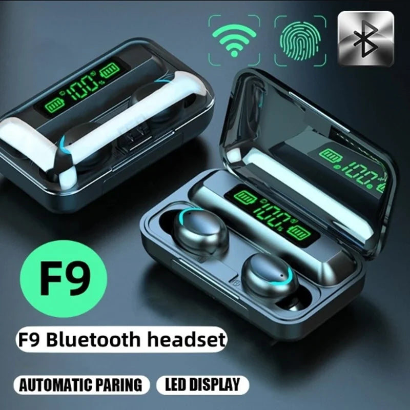TWS F9-5 Slúchadlá Bluetooth Slúchadlá Bezdrôtové slúchadlá Hifi Stereo Športové slúchadlá Slúchadlá Slúchadlá s mikrofónom Handfree