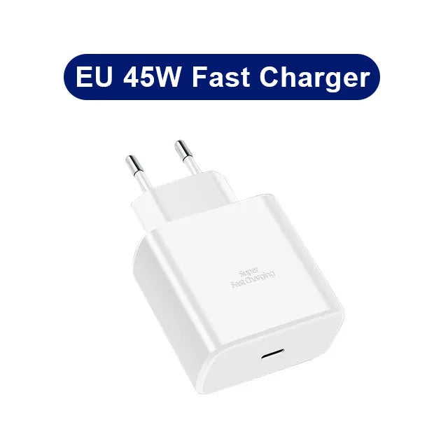 45W USB C nabíjačka Originálna nabíjačka PD Fast Charge pre Samsung Galaxy S22 S23 A54 Ultra Xiaomi 13 11 adaptér nabíjačky mobilného telefónu
