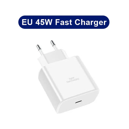 45W USB C nabíjačka Originálna nabíjačka PD Fast Charge pre Samsung Galaxy S22 S23 A54 Ultra Xiaomi 13 11 adaptér nabíjačky mobilného telefónu