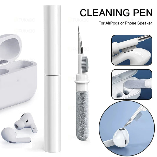 Nástroj na čistenie slúchadiel Bluetooth pre Airpods Pro 3 2 1 Odolná súprava na čistenie puzdra na slúchadlá Pero s kefkou pre Xiaomi Airdots 3Pro