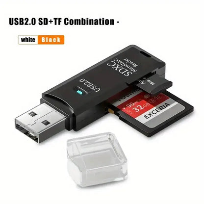 Robustná čítačka kariet Micro SD 2 v 1 USB 3.0 2.0 Vysokorýchlostný prenos dát až 5 Gbps Kompatibilita pre PC kameru