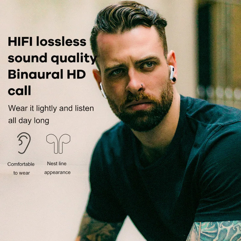 Bezdrôtové slúchadlá Air Pro 6 TWS s mikrofónom Fone Bluetooth slúchadlá Športové slúchadlá do uší Pro6 J6 Headset pre Apple iPhone Xiaomi Huawei