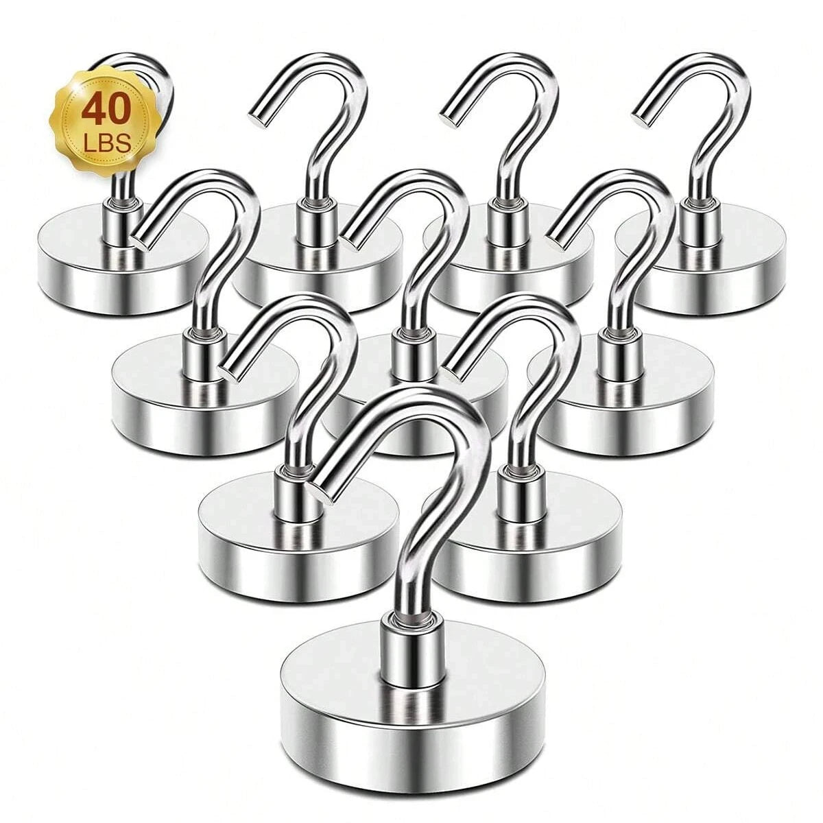 2kg až 12k 1ks malý silný háčik s neodýmovým magnetom, vhodný pre domáce kuchyne, pracoviská, kancelárie atď.