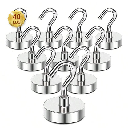 2kg až 12k 1ks malý silný háčik s neodýmovým magnetom, vhodný pre domáce kuchyne, pracoviská, kancelárie atď.