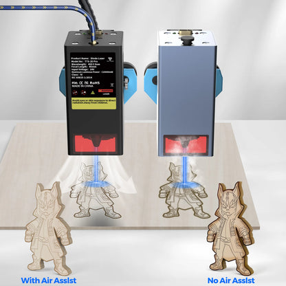 TwoTrees TTS-20 Pro 130W výkonný laserový gravírovací stroj CNC s podporou koncového spínača Offline gravírovací stroj na kovové laserové gravírovanie