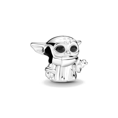 Disney Stitch Marvel Rescuer Korálky Star Charms Wars pre originál Pandora 925 mincový strieborný náramok náhrdelník pre ženy šperky