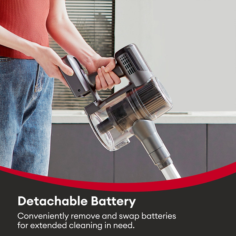 Ultenic U12 Vesla Cordless Vacuum Cleaner, 40KPa Suction, 450W Motor, 1L Dust Box, Up to 45 Mins Runtime, Removable Battery, LED Headlights,Tangle-Free Brush for Pet Hair, Hard Floor Tools
