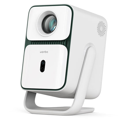 [Netflix 1080P] Wanbo T2 Ultra Projector, Android TV 11, 500 ANSI, Native 1080P, 120&#176; Rotating Stand, Auto Focus &amp; Keystone Correction, Obstacle Avoidance, 45 - 140&quot; Projection Size, Dual-band WiFi, 2*5W Speaker
