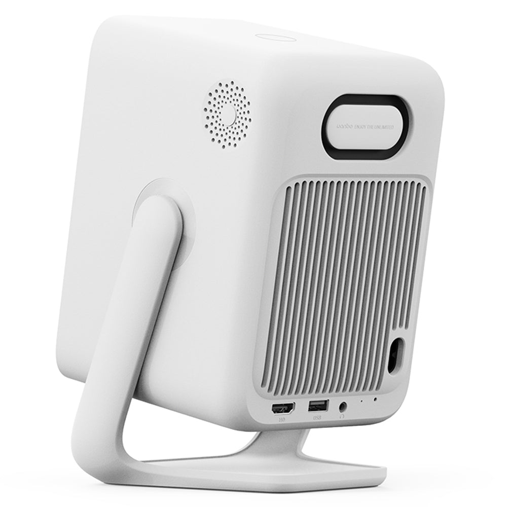 [Netflix 1080P] Wanbo T2 Ultra Projector, Android TV 11, 500 ANSI, Native 1080P, 120&#176; Rotating Stand, Auto Focus &amp; Keystone Correction, Obstacle Avoidance, 45 - 140&quot; Projection Size, Dual-band WiFi, 2*5W Speaker