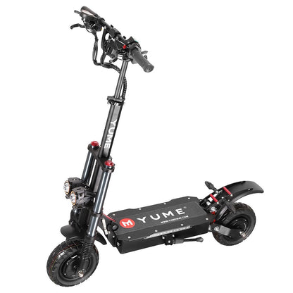 YUME Y10 Electric Scooter, 1200W*2 Motor, 52V 23.4Ah Battery, 10&quot; Off-road Tubeless Tires, 40mph Max Speed, 40miles Range, Front and Rear Hydraulic Disc Brake