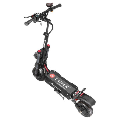 YUME Y10 Electric Scooter, 1200W*2 Motor, 52V 23.4Ah Battery, 10&quot; Off-road Tubeless Tires, 40mph Max Speed, 40miles Range, Front and Rear Hydraulic Disc Brake