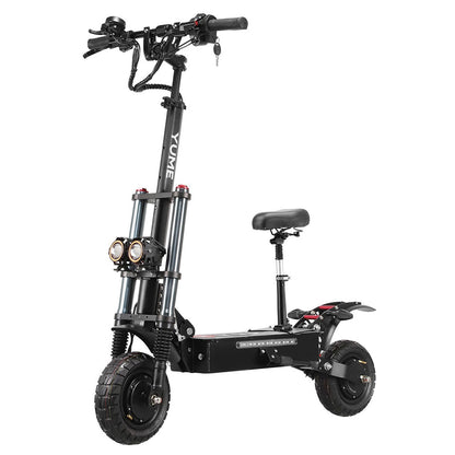 YUME Y10 Electric Scooter, 1200W*2 Motor, 52V 23.4Ah Battery, 10&quot; Off-road Tubeless Tires, 40mph Max Speed, 40miles Range, Front and Rear Hydraulic Disc Brake