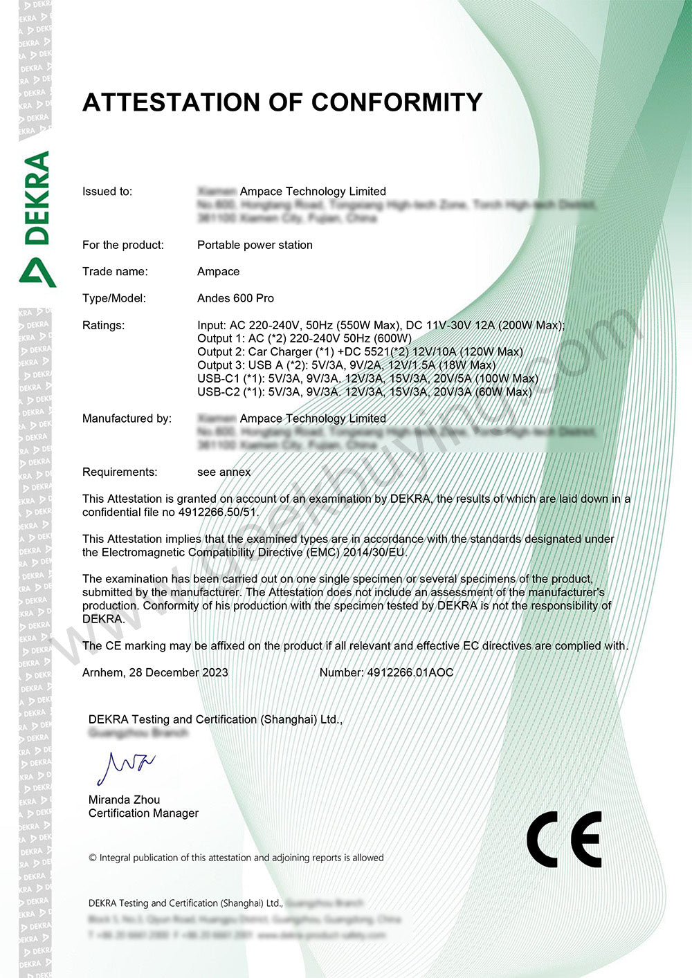 Prenosná elektráreň Ampace Andes 600 Pro, 584Wh hybridná batéria LiFePO4, 600W (špičkový výkon 1800W) solárny generátor SiCPrime, nabitie na 80 % za 1 hodinu, 2xAC, 2xUSB-A, 2xUSB-C, 2x5521, 1x zásuvka do auta, 2000 cyklov, -20℃~45℃, ovládanie cez aplikáciu, pre vonkajšie použitie, karavány, domácnosť.