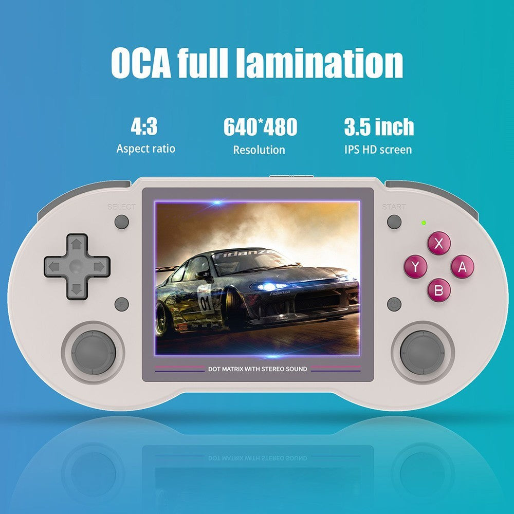 Herná konzola ANBERNIC RG353PS s 64GB TF kartou - biela