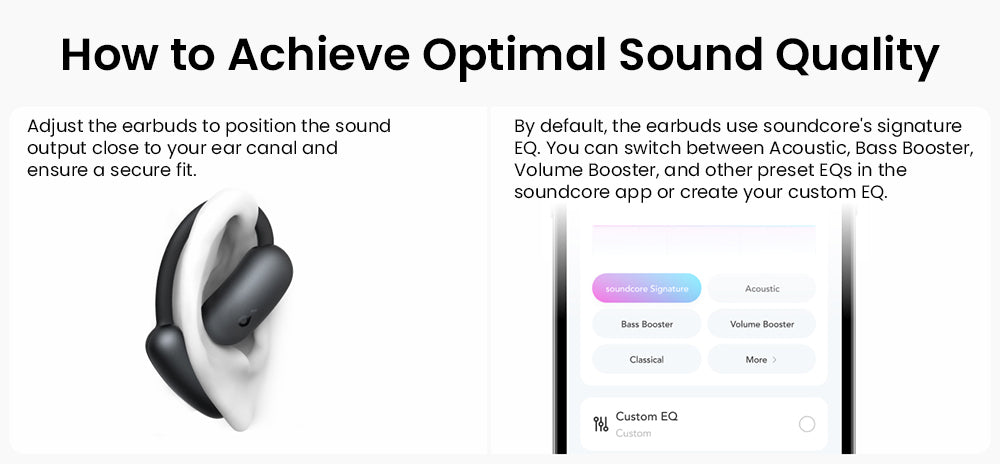 Bezdrôtové náušníky Anker Soundcore AeroFit 2 s otvoreným tvarom, nastaviteľnými háčikmi na uši, Bluetooth 5.4, Hi-Res bezdrôtový zvuk – čierna