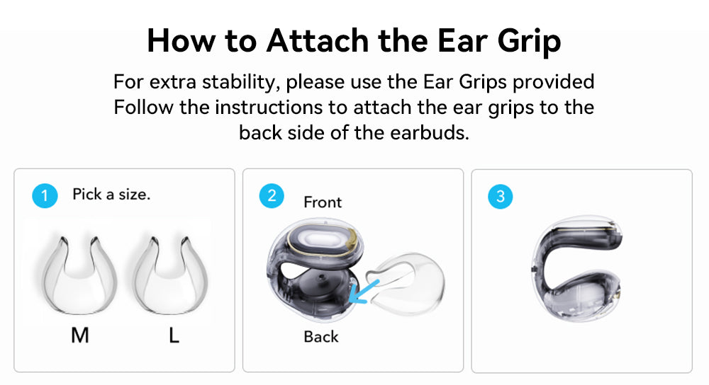 Slúchadlá Anker Soundcore C30i s otvoreným tvarom, uchylovacími háčikmi, Bluetooth 5.3, vodoodolnosťou IPX4, výdrž batérie až 30 hodín – biela