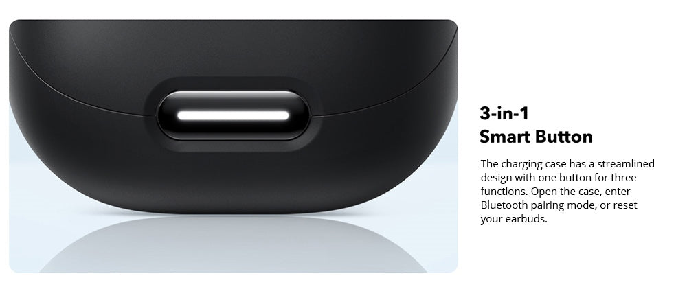 Slúchadlá Soundcore Liberty 4 NC Earbuds TWS, adaptívny systém potlačenia hluku ANC 2.0, Bluetooth 5.3, vodoodolnosť IPX4, rýchle nabíjanie – biela