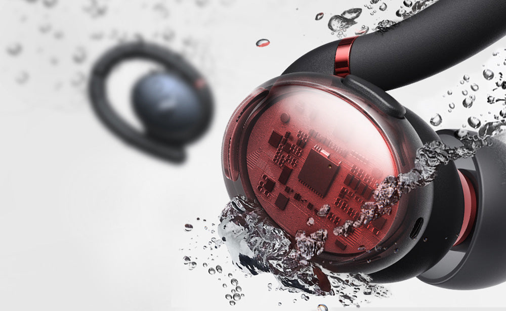 Bezdrôtové náušníky Anker Soundcore Sport X10 TWS na cvičenie – čierna farba